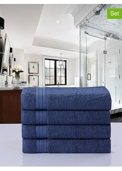 Good Morning Ręczniki (4 szt.) w kolorze niebieskim do rąk ze sklepu Limango Polska w kategorii Ręczniki - zdjęcie 174048856