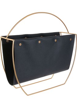 Rétro Chic Uchwyt w kolorze złoto-czarnym na gazety - 41 x 40 x 13 cm ze sklepu Limango Polska w kategorii Pojemniki kuchenne - zdjęcie 174048879