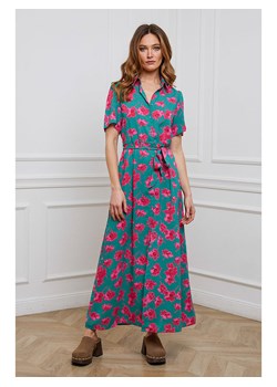 Joséfine Sukienka &quot;Niki&quot; w kolorze turkusowo-różowym ze sklepu Limango Polska w kategorii Sukienki - zdjęcie 174050606