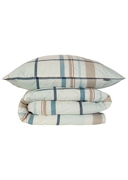 Schiesser Komplet pościeli renforcé "Ezra" w kolorze morsko-kremowym ze sklepu Limango Polska w kategorii Pościele - zdjęcie 174050707