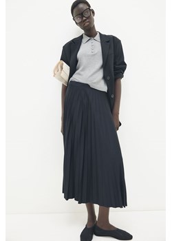 H & M - Plisowana spódnica - Czarny ze sklepu H&M w kategorii Spódnice - zdjęcie 174051998