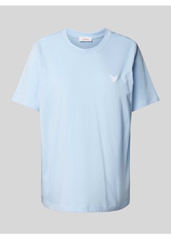 T-shirt z wyhaftowanym motywem model ‘Heart’ ze sklepu Peek&Cloppenburg  w kategorii Bluzki damskie - zdjęcie 174052537