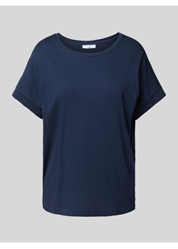 T-shirt z detalem z logo ze sklepu Peek&Cloppenburg  w kategorii Bluzki damskie - zdjęcie 174052688