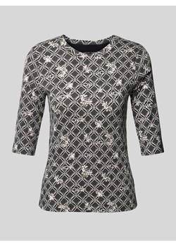 T-shirt z okrągłym dekoltem ze sklepu Peek&Cloppenburg  w kategorii Bluzki damskie - zdjęcie 174053169