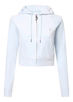 Juicy by Juicy Couture Damska kurtka z kapturem - Madison Kobiety jasnoniebieski jednolity ze sklepu vangraaf w kategorii Bluzy damskie - zdjęcie 174053965