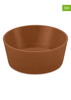koziol Miski (4 szt.) &quot;Connect Bowl&quot; w kolorze brązowym - 400 ml ze sklepu Limango Polska w kategorii Miski - zdjęcie 174055109