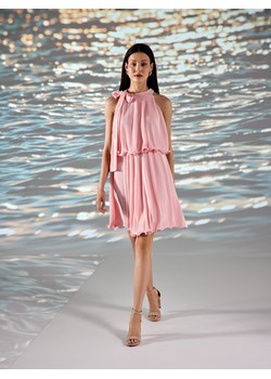 Mohito - Plisowana sukienka mini - pastelowy różowy ze sklepu Mohito w kategorii Sukienki - zdjęcie 174055495