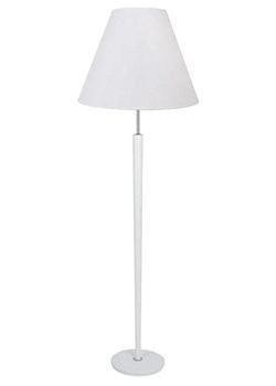 Biała minimalistyczna lampa stojąca z abażurem - 12X S240 B6-C13 ze sklepu Edinos.pl w kategorii Lampy podłogowe - zdjęcie 174056566