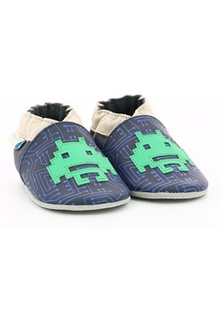 Robeez Skórzane buty &quot;Player One&quot; w kolorze granatowym do raczkowania ze sklepu Limango Polska w kategorii Buciki niemowlęce - zdjęcie 174058096