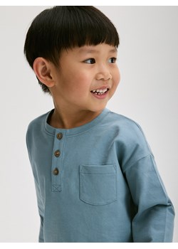 Reserved - Bawełniany longsleeve 2 pack - jasnozielony ze sklepu Reserved w kategorii T-shirty chłopięce - zdjęcie 174059799