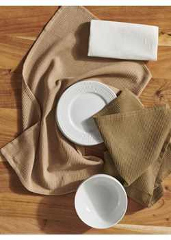 Sinsay - Ścierki kuchenne 3 pack - kremowy ze sklepu Sinsay w kategorii Ścierki kuchenne - zdjęcie 174061779