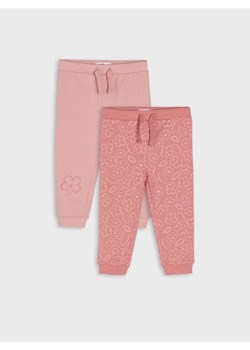 Sinsay - Spodnie dresowe jogger 2 pack - różowy ze sklepu Sinsay w kategorii Odzież dla niemowląt - zdjęcie 174061796