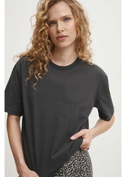 Answear Lab t-shirt bawełniany damski kolor czarny ze sklepu ANSWEAR.com w kategorii Bluzki damskie - zdjęcie 174063456