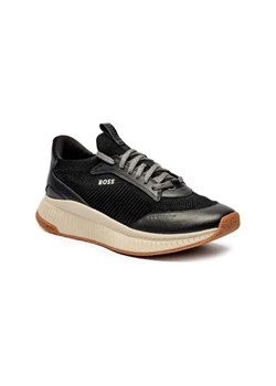 BOSS BLACK Sneakersy EVO_Slon | z dodatkiem skóry ze sklepu Gomez Fashion Store w kategorii Buty sportowe męskie - zdjęcie 174063535