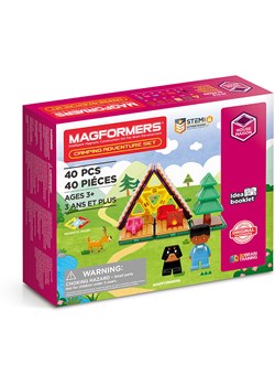 MAGFORMERS 40-częściowy zestaw magnetyczny "Magformers Camping Adventure" - 3+ - id: 10759264 - marki Magformers - 174063748 MAGFORMERS 40-częściowy zestaw magnetyczny "Magformers Camping Adventure" - 3+ ze sklepu Limango Polska w kategorii Zabawki - zdjęcie 174063748