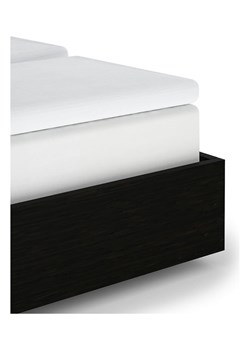 Heckett Lane Prześcieradło satynowe "Elementi" w kolorze białym na topper na gumce ze sklepu Limango Polska w kategorii Prześcieradła - zdjęcie 174063809