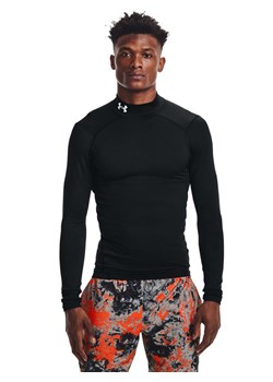 Under Armour Koszulka sportowa &quot;Comp Mock&quot; w kolorze czarnym ze sklepu Limango Polska w kategorii T-shirty męskie - zdjęcie 174064635