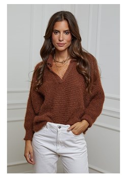 L'armoire de Suzette Sweter w kolorze brązowym ze sklepu Limango Polska w kategorii Swetry damskie - zdjęcie 174064789