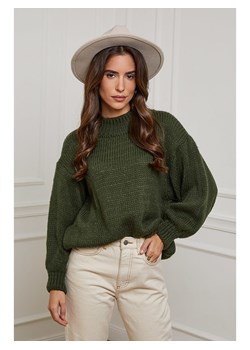 L&apos;armoire de Suzette Sweter w kolorze khaki ze sklepu Limango Polska w kategorii Swetry damskie - zdjęcie 174066029
