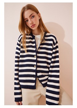 Happiness Istanbul Kardigan w kolorze czarnym ze sklepu Limango Polska w kategorii Swetry damskie - zdjęcie 174066569