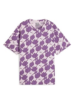 Puma Koszulka &quot;ESS+ Blossom&quot; w kolorze fioletowym ze sklepu Limango Polska w kategorii Bluzki damskie - zdjęcie 174069445