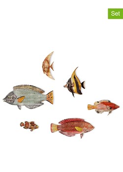 Folkifreckles Dekoracje ścienne (6 szt.) &quot;Peces&quot; ze sklepu Limango Polska w kategorii Zabawki - zdjęcie 174069996