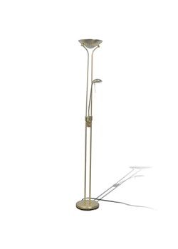 Złota lampa podłogowa LED dwupunktowa - 5X EX05 M5-R87 ze sklepu Edinos.pl w kategorii Oświetlenie led - zdjęcie 174070917