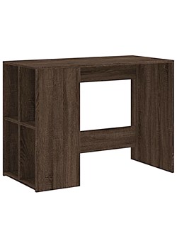 Biurko z półkami brązowy dąb Z8-Z62 ze sklepu Edinos.pl w kategorii Dom - zdjęcie 174071328