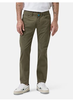 Pierre Cardin Spodnie - Tapered fit - w kolorze khaki ze sklepu Limango Polska w kategorii Jeansy męskie - zdjęcie 174071689