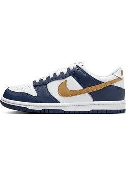 Buty dla dużych dzieci Nike Dunk Low - Biel ze sklepu Nike poland w kategorii Buty sportowe dziecięce - zdjęcie 174073517