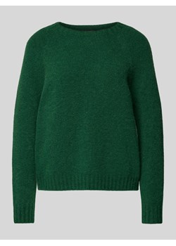 Sweter z dzianiny z okrągłym dekoltem model ‘GHIACCI’ ze sklepu Peek&Cloppenburg  w kategorii Swetry damskie - zdjęcie 174073636