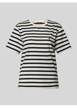 T-shirt z wyhaftowanym logo model ‘VENACO’ ze sklepu Peek&Cloppenburg  w kategorii Bluzki damskie - zdjęcie 174073967