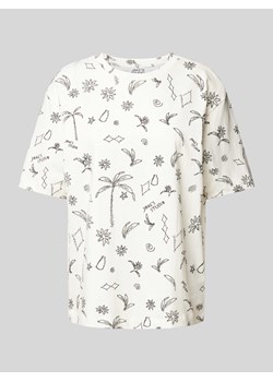 T-shirt z wzorem na całej powierzchni ze sklepu Peek&Cloppenburg  w kategorii Bluzki damskie - zdjęcie 174073988