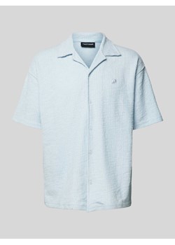 Koszula casualowa z fakturowanym wzorem ze sklepu Peek&Cloppenburg  w kategorii Koszule męskie - zdjęcie 174074109