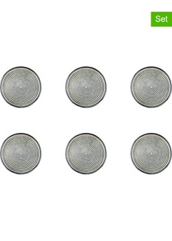 Björn Talerze (6 szt.) "Zen" w kolorze szarym - Ø 17 cm ze sklepu Limango Polska w kategorii Naczynia - zdjęcie 174074976