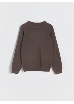Reserved - Sweter z wiskozą - ciemnobrązowy ze sklepu Reserved w kategorii Swetry chłopięce - zdjęcie 174077636