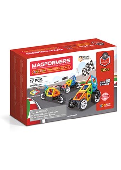 MAGFORMERS 17-częściowy zestaw magnetyczny &quot;Amazing Transform Wheel&quot; - 3+ ze sklepu Limango Polska w kategorii Zabawki - zdjęcie 174079157