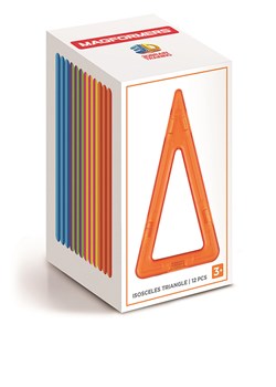 MAGFORMERS 12-częściowy zestaw magnetyczny &quot;Isoceles Triangle&quot; - 3+ ze sklepu Limango Polska w kategorii Zabawki - zdjęcie 174079215
