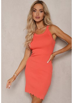 Pomarańczowa Sukienka Phelothee ze sklepu Renee odzież w kategorii Sukienki - zdjęcie 174082969