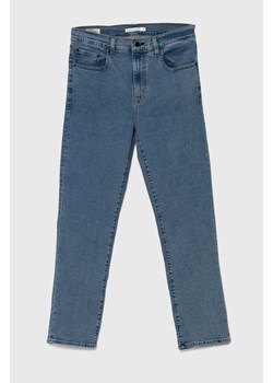Levi&apos;s jeansy 724 HIGH RISE STRAIGHT damskie kolor niebieski 18883 ze sklepu ANSWEAR.com w kategorii Jeansy damskie - zdjęcie 174083545