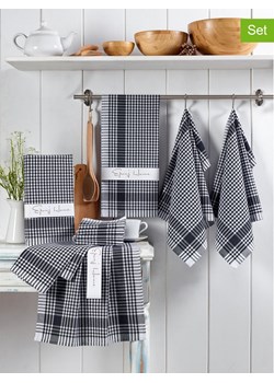 Violeta Home Ściereczki (10 szt.) w kolorze czarnym do naczyń ze sklepu Limango Polska w kategorii Ścierki kuchenne - zdjęcie 174084387