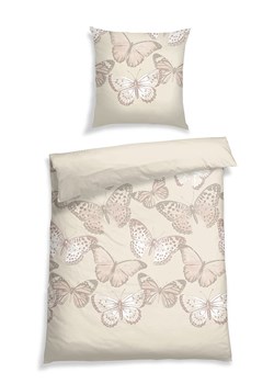 Schiesser Komplet pościeli renforcé "Yara" w kolorze beżowym ze sklepu Limango Polska w kategorii Pościele - zdjęcie 174084787