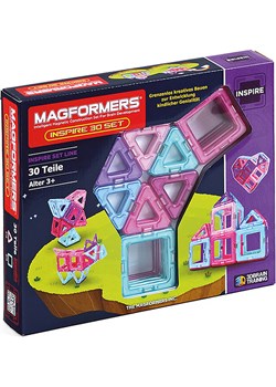 MAGFORMERS 30-częściowy zestaw magnetyczny &quot;Inspire&quot; - 3+ ze sklepu Limango Polska w kategorii Zabawki - zdjęcie 174085625