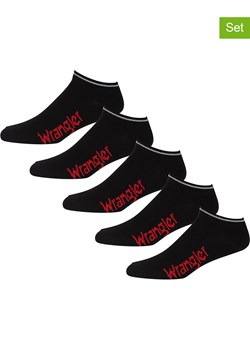 Wrangler Skarpety (5 par) &quot;Tennent&quot; w kolorze czarnym ze sklepu Limango Polska w kategorii Skarpetki męskie - zdjęcie 174086167