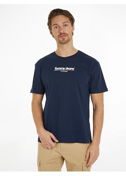 Tommy Hilfiger Koszulka w kolorze granatowym ze sklepu Limango Polska w kategorii T-shirty męskie - zdjęcie 174086369