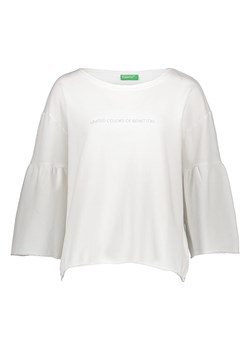 Benetton Bluza w kolorze białym ze sklepu Limango Polska w kategorii Bluzy damskie - zdjęcie 174086405