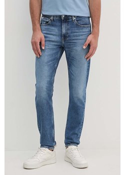 Calvin Klein Jeans jeansy męskie kolor niebieski J30J324845 ze sklepu ANSWEAR.com w kategorii Jeansy męskie - zdjęcie 174086845