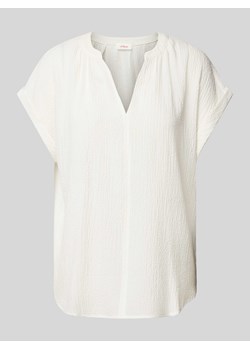 Bluzka ze strukturalnym wzorem ze sklepu Peek&Cloppenburg  w kategorii Bluzki damskie - zdjęcie 174088016