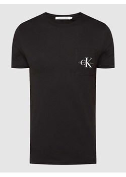 T-shirt z kieszenią na piersi ze sklepu Peek&Cloppenburg  w kategorii T-shirty męskie - zdjęcie 174088206