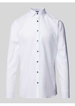 Koszula biznesowa o kroju Super Slim Fit z kołnierzykiem typu kent ze sklepu Peek&Cloppenburg  w kategorii Koszule męskie - zdjęcie 174088276